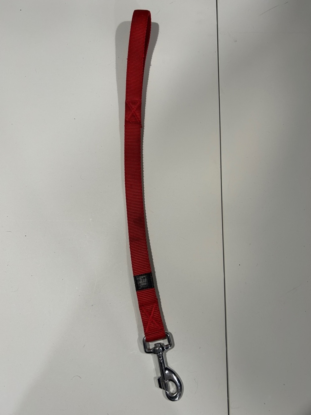 Red Dog Leash - Durable Nylon Lead